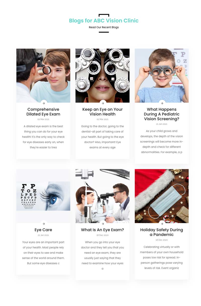 Preview of Blogs App